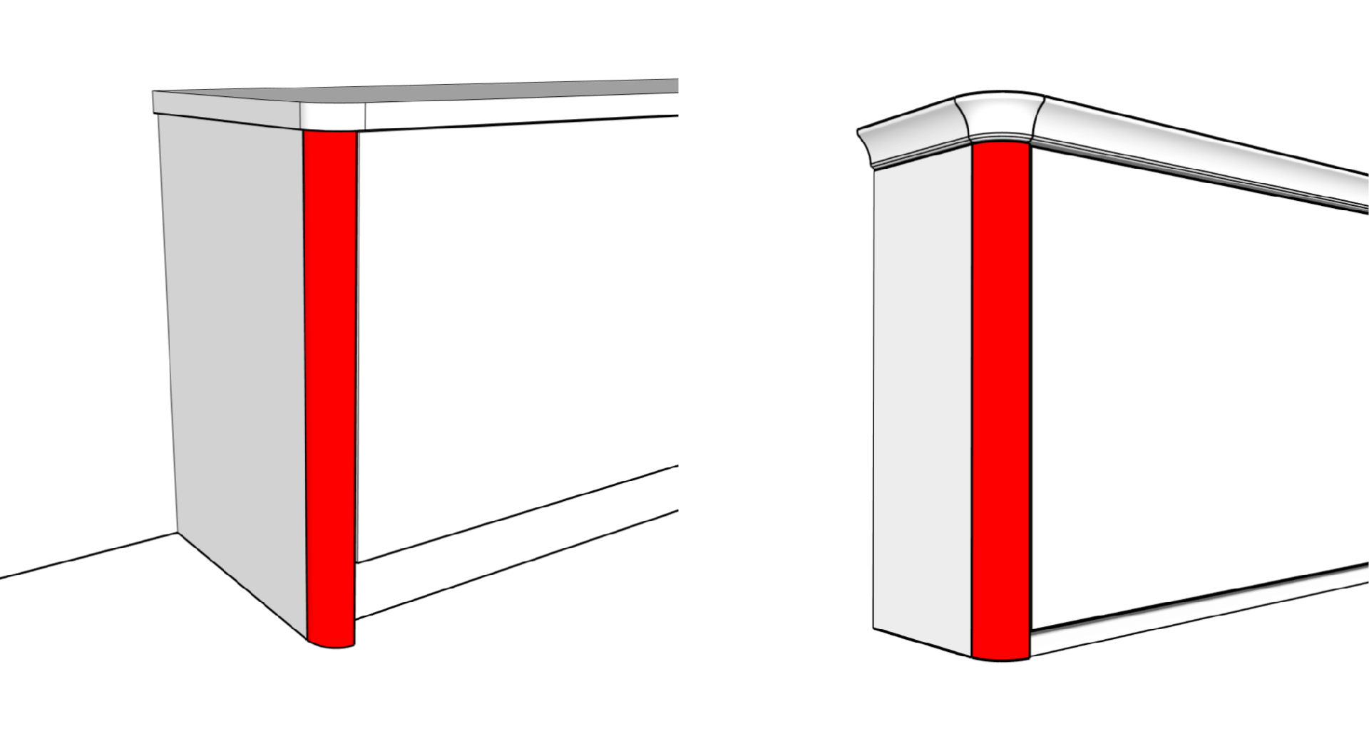 Pillars & Radius End Posts Explained | Better Bedrooms