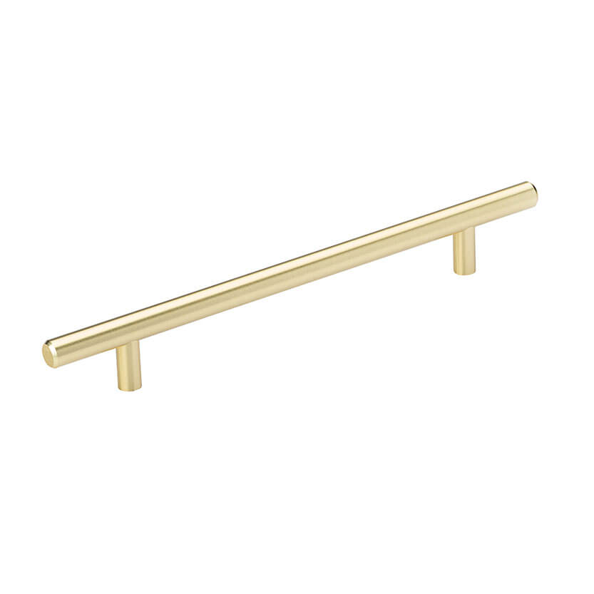 CLASSIC Coleby T-Bar Handle - Satin Brass - Various Sizes (HB8-0203)