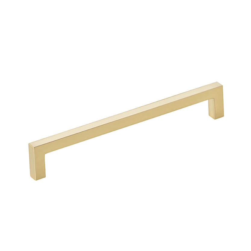 CLASSIC Milano D Handle - Brushed Satin Brass - 160mm (HB8-0215)