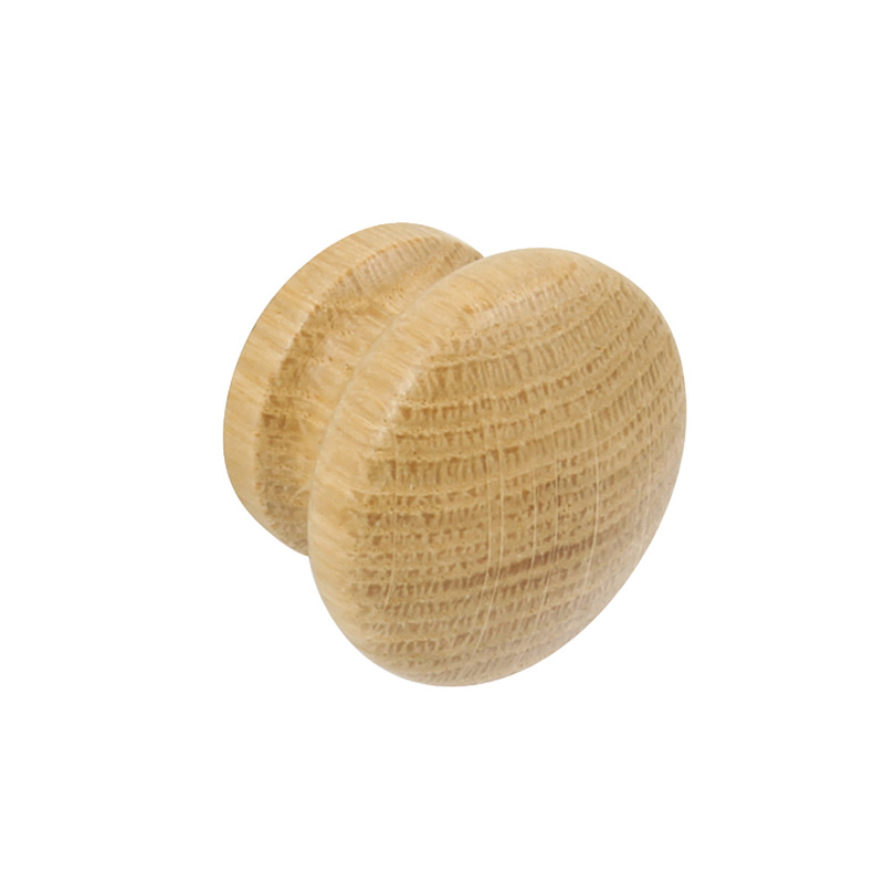 CLASSIC Small Oak Knob - Light Oak Lacquered (HB10-0246)