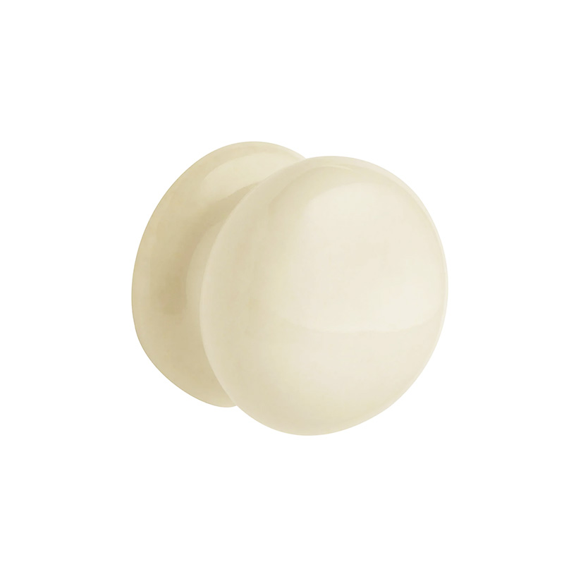 CLASSIC Ceramic Knob - 38mm Diameter - Magnolia (HB10-0243)