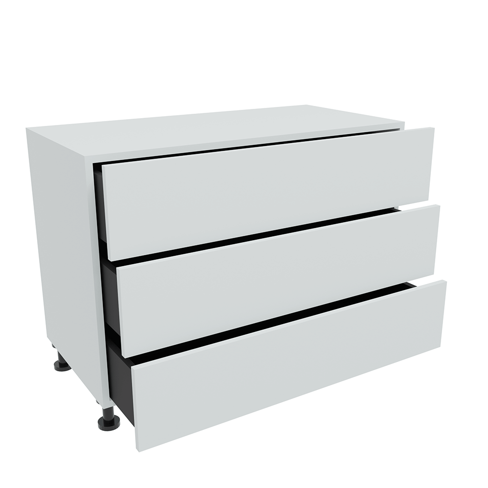 1000mm 3 Drawer Chest Cabinet