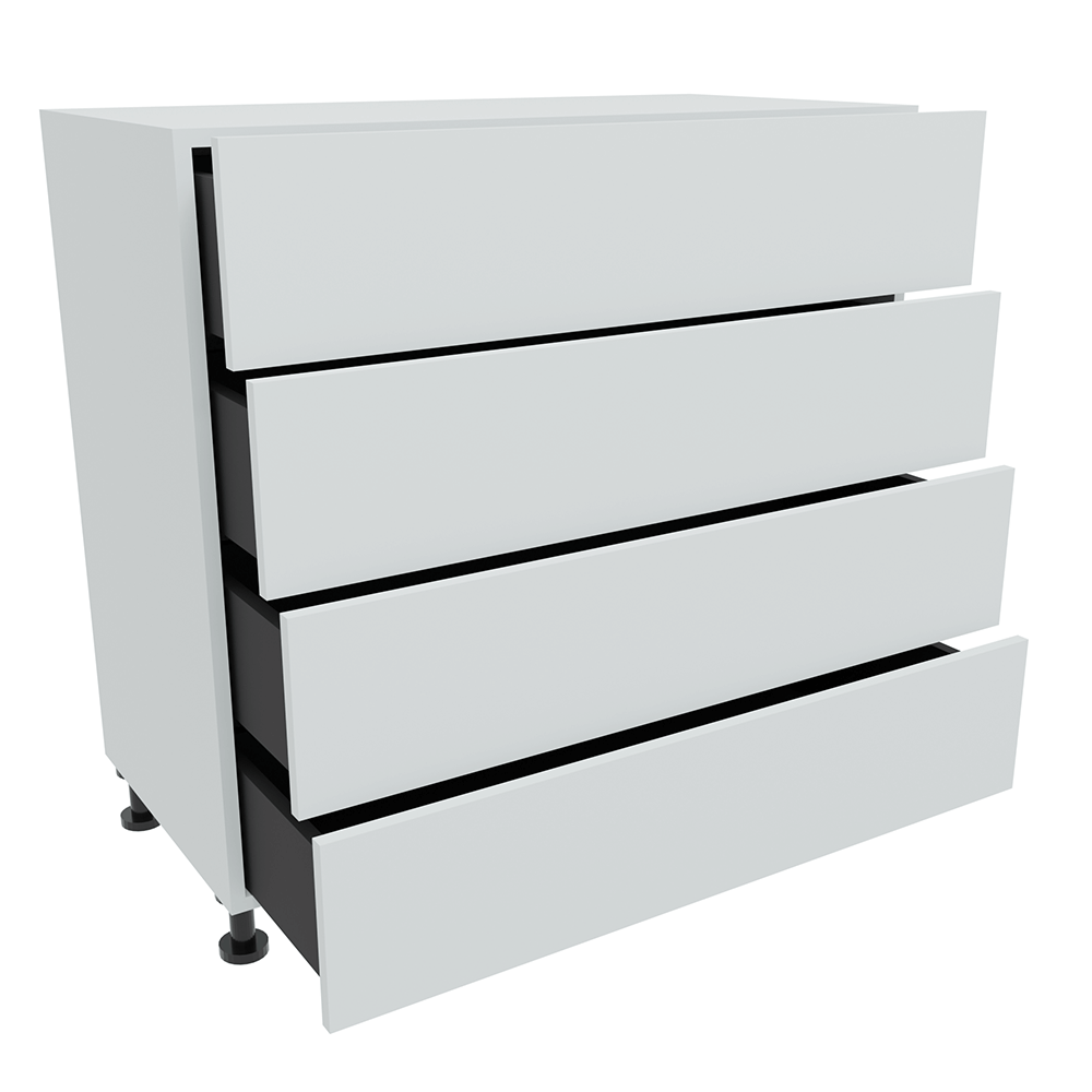 1000mm 4 Drawer Chest Cabinet