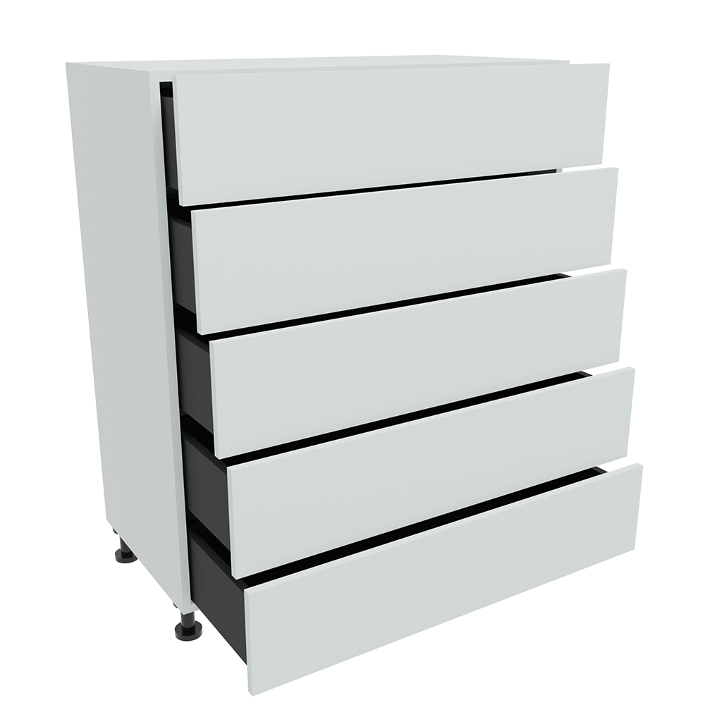 1000mm 5 Drawer Chest Cabinet