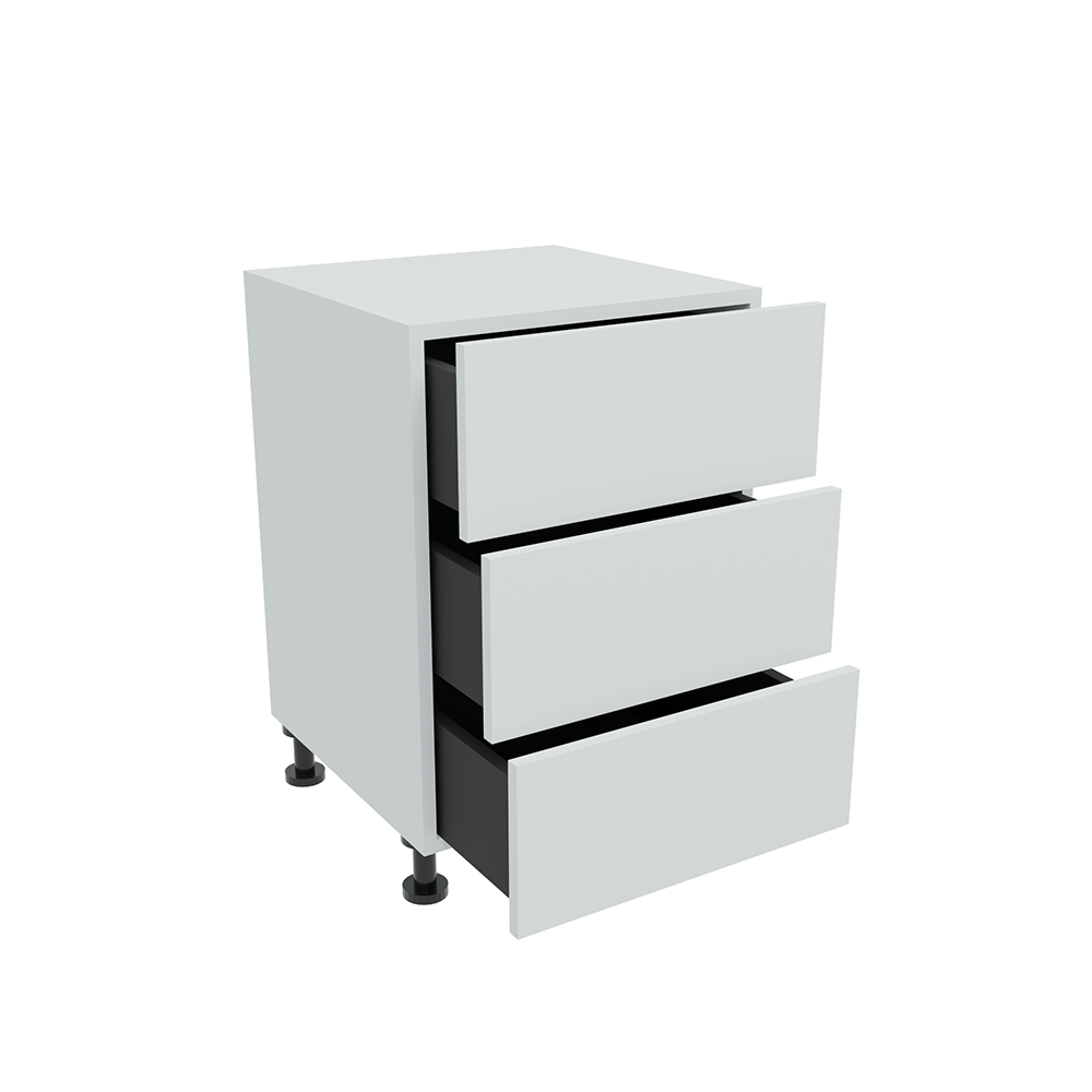 500mm 3 Drawer Chest Cabinet