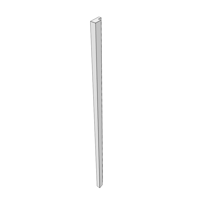 Fulford Square End Feature - 3m x 70 x 50mm