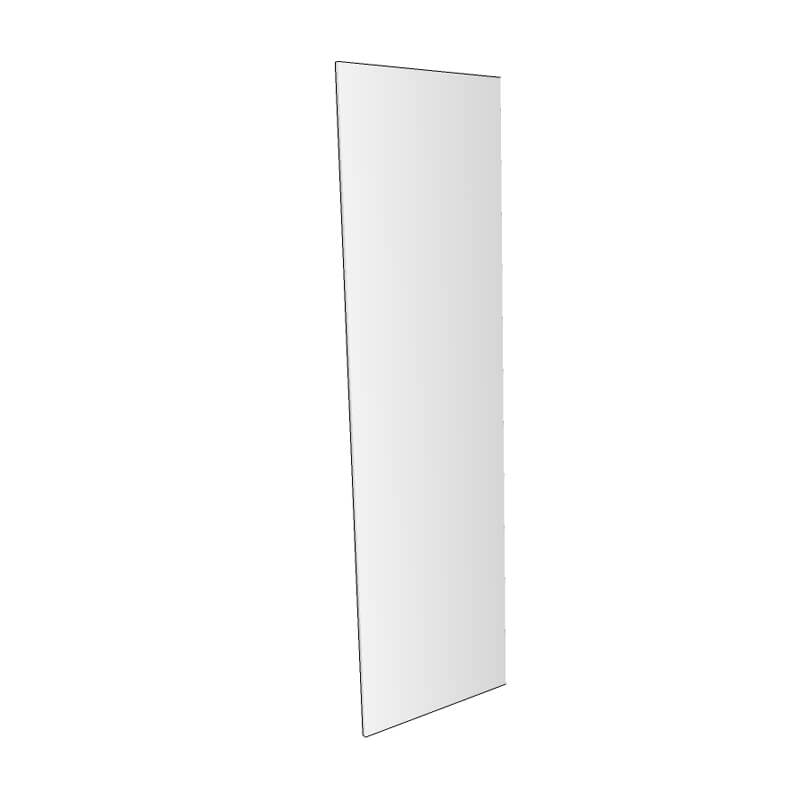 Wrenbury Tall End Panel - Plain - 2255 x 650 x 18mm