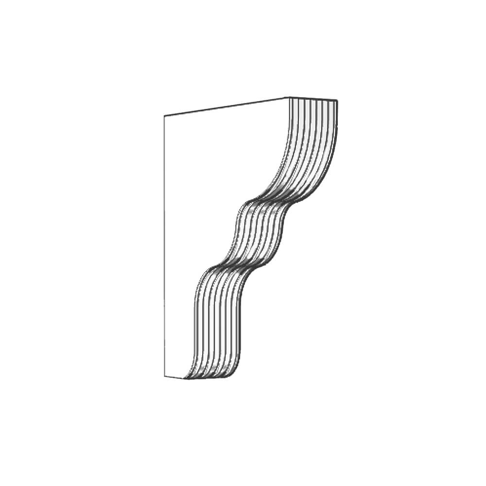 Wrenbury Shelf Bracket - 2180 x 210 x 36mm