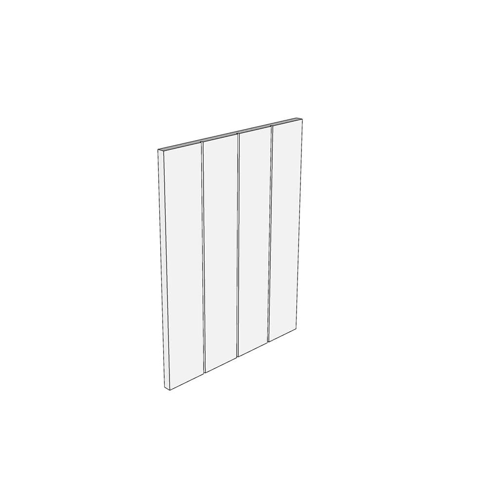 Farringdon Bedside Table End Panel - T&G - 540 x 550 x 18mm