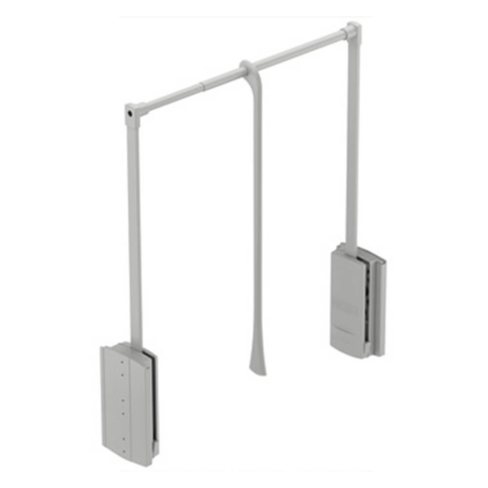 Pull Down Wardrobe Rail - Suitable for 700mm - 1000mm Wardrobes