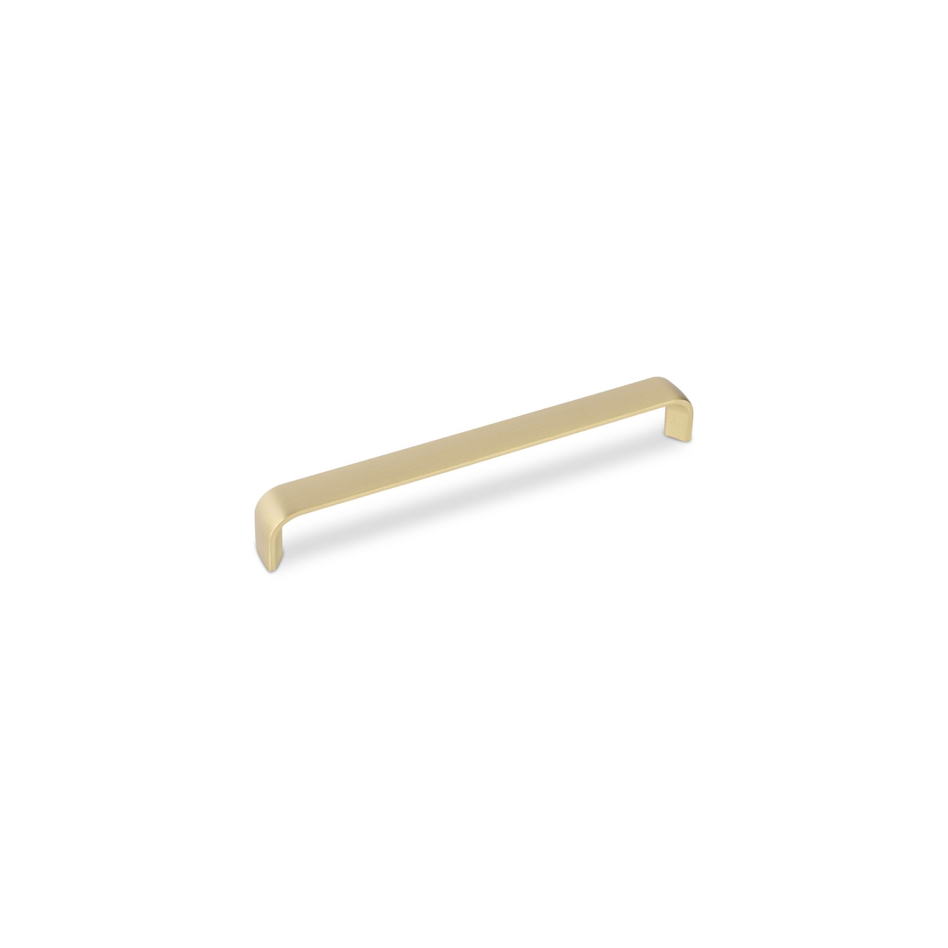 AURORA D Handle - 168mm (160mm Hole Centres) - Satin Brass (HB6-0183)