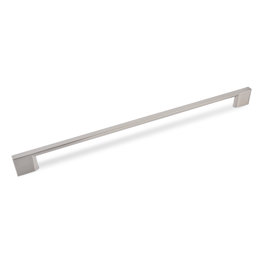 AURORA Slim Square D Handle - 320mm Hole Centres - Brushed Nickel (HB3-0131)
