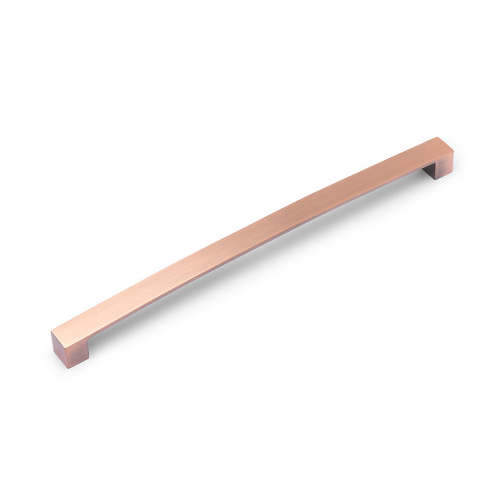 AURORA Block Bar D Handle - 320mm Hole Centres - Antique Copper (HB5-0162)