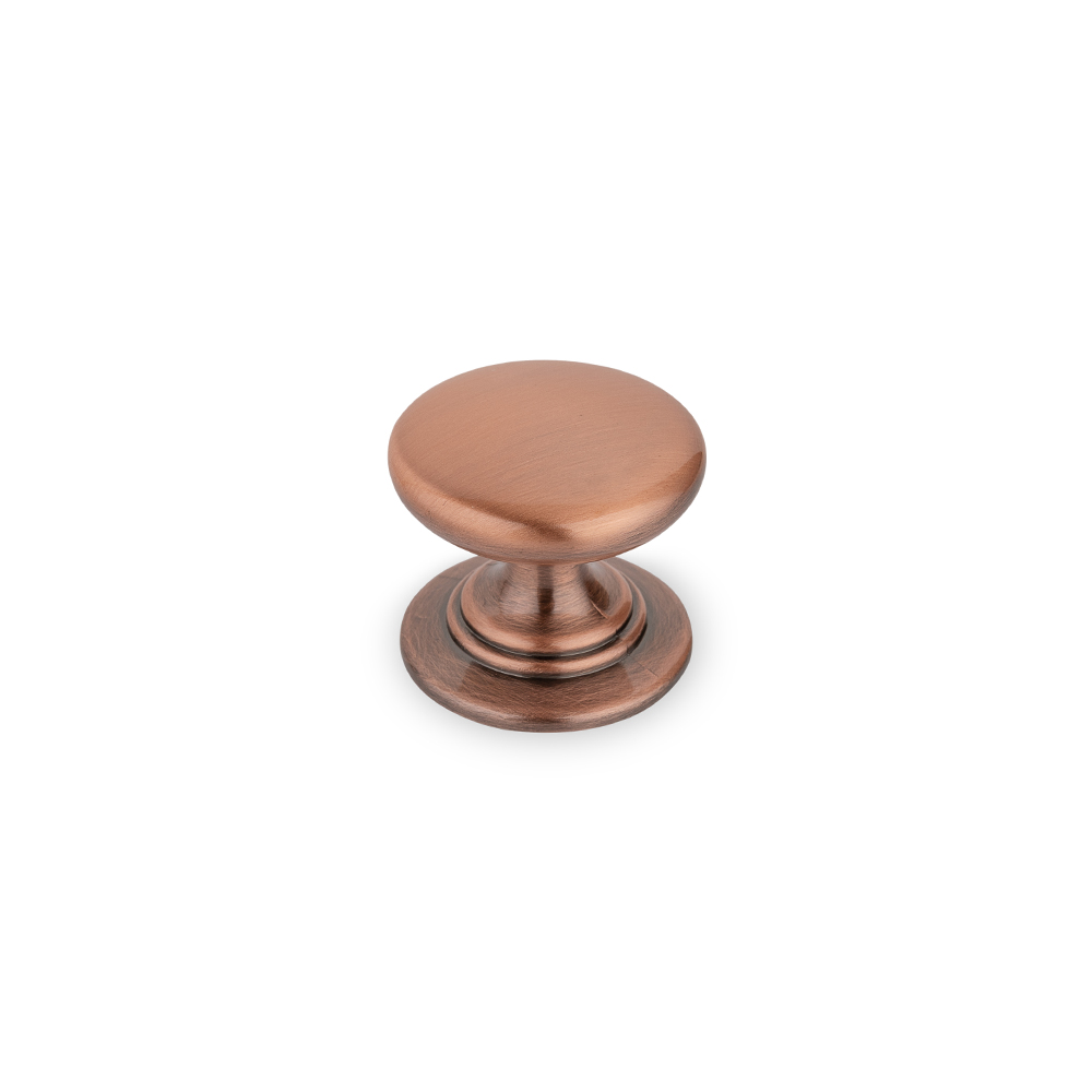 AURORA Small Round Knob - 32mm Diameter - Antique Copper (HB5-0172)