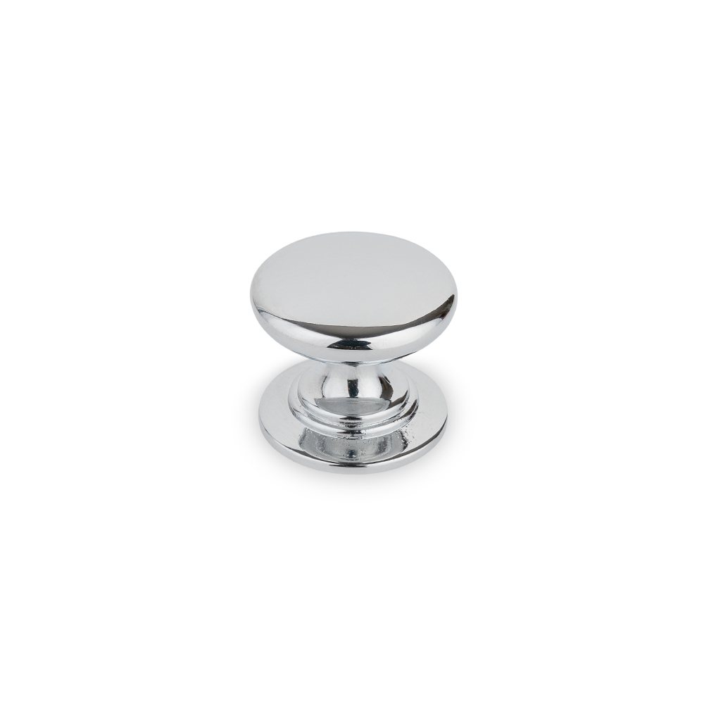 AURORA Small Round Knob - 32mm Diameter - Chrome (HB4-0157)