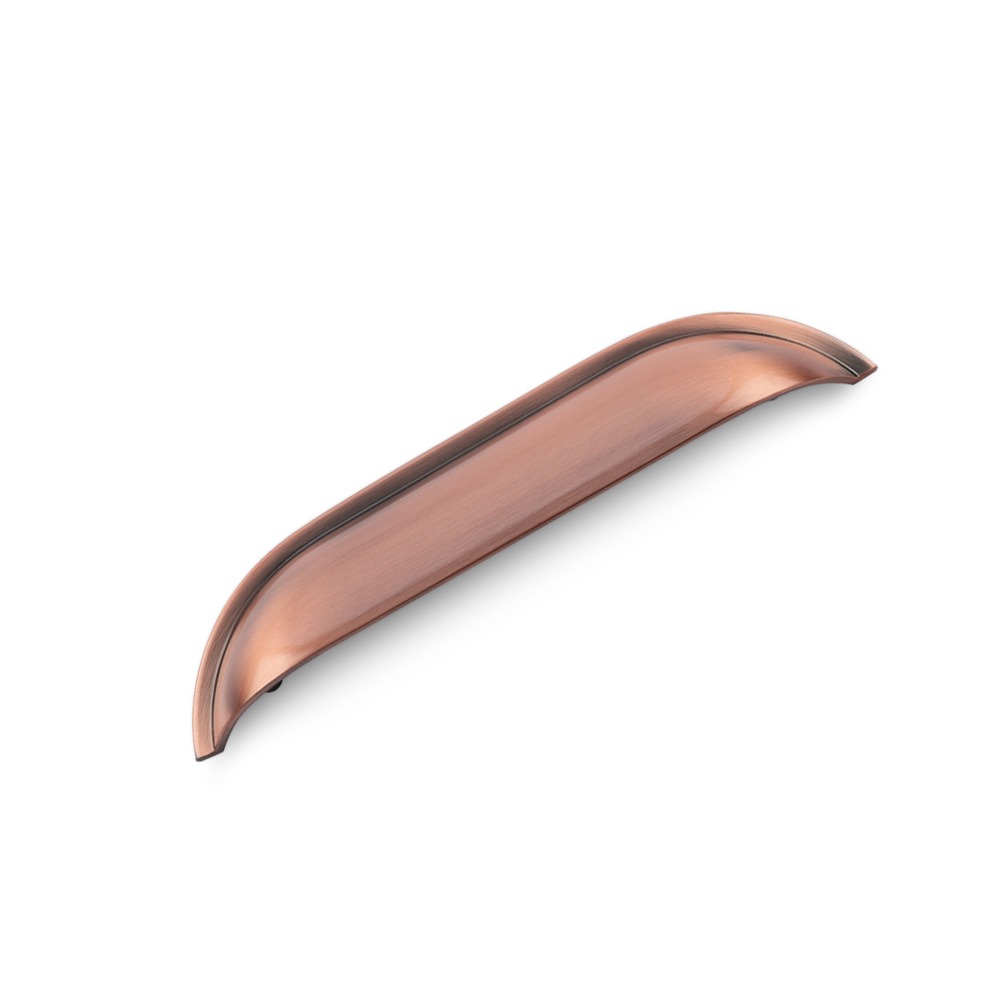 AURORA Linear Cup Handle - 174mm (128mm Hole Centres) - Antique Copper