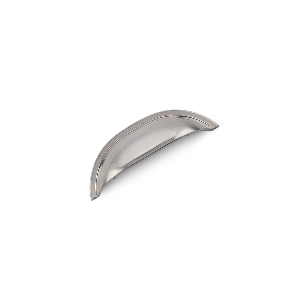 AURORA Linear Cup Handle - 110mm (64mm Hole Centres) - Brushed Nickel (HB3-0136)