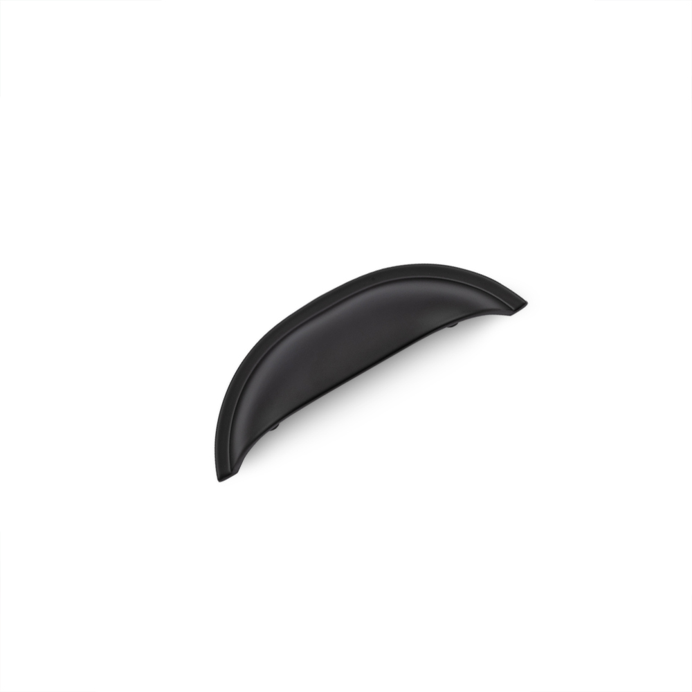AURORA Linear Cup Handle - 110mm (64mm Hole Centres) - Matt Black (HB1-0106)