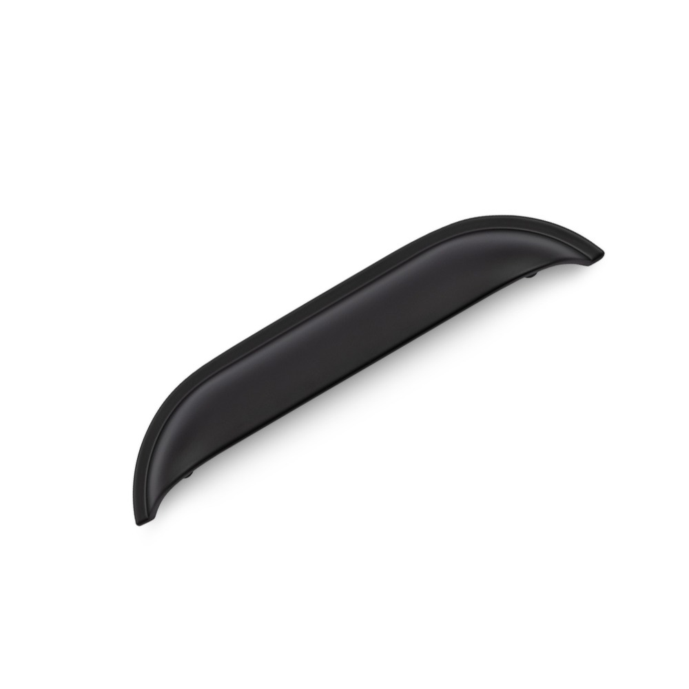 AURORA Linear Cup Handle - 174mm (128mm Hole Centres) - Matt Black (HB1-0105)