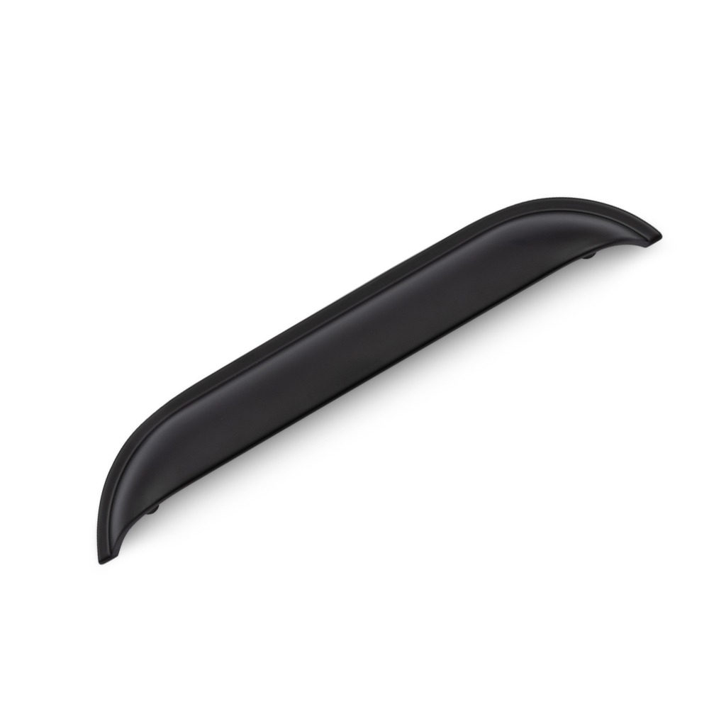 AURORA Linear Cup Handle - 206mm (160mm Hole Centres) - Matt Black (HB1-0104)