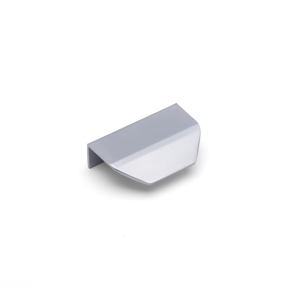 AURORA Edge Pull - Rear Fixed - 60mm - Satin Chrome (HB7-0191)