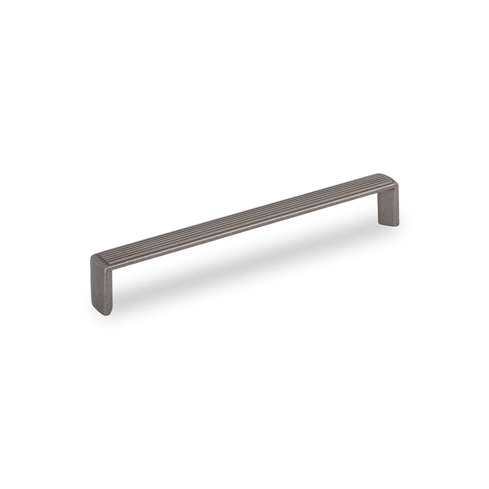 AURORA D Reeded Handle - 167mm (160mm Hole Centres) - Pewter (HB12-262)