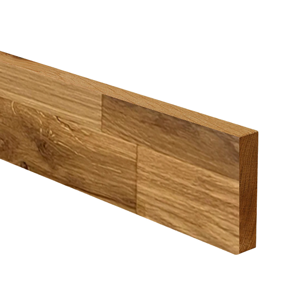 Rustic Oak - Real Wood Upstand